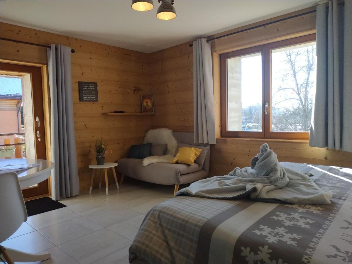 Maison D'Hotes Des Bassins D'Oche Saint-Paul-en-Chablais Exteriör bild