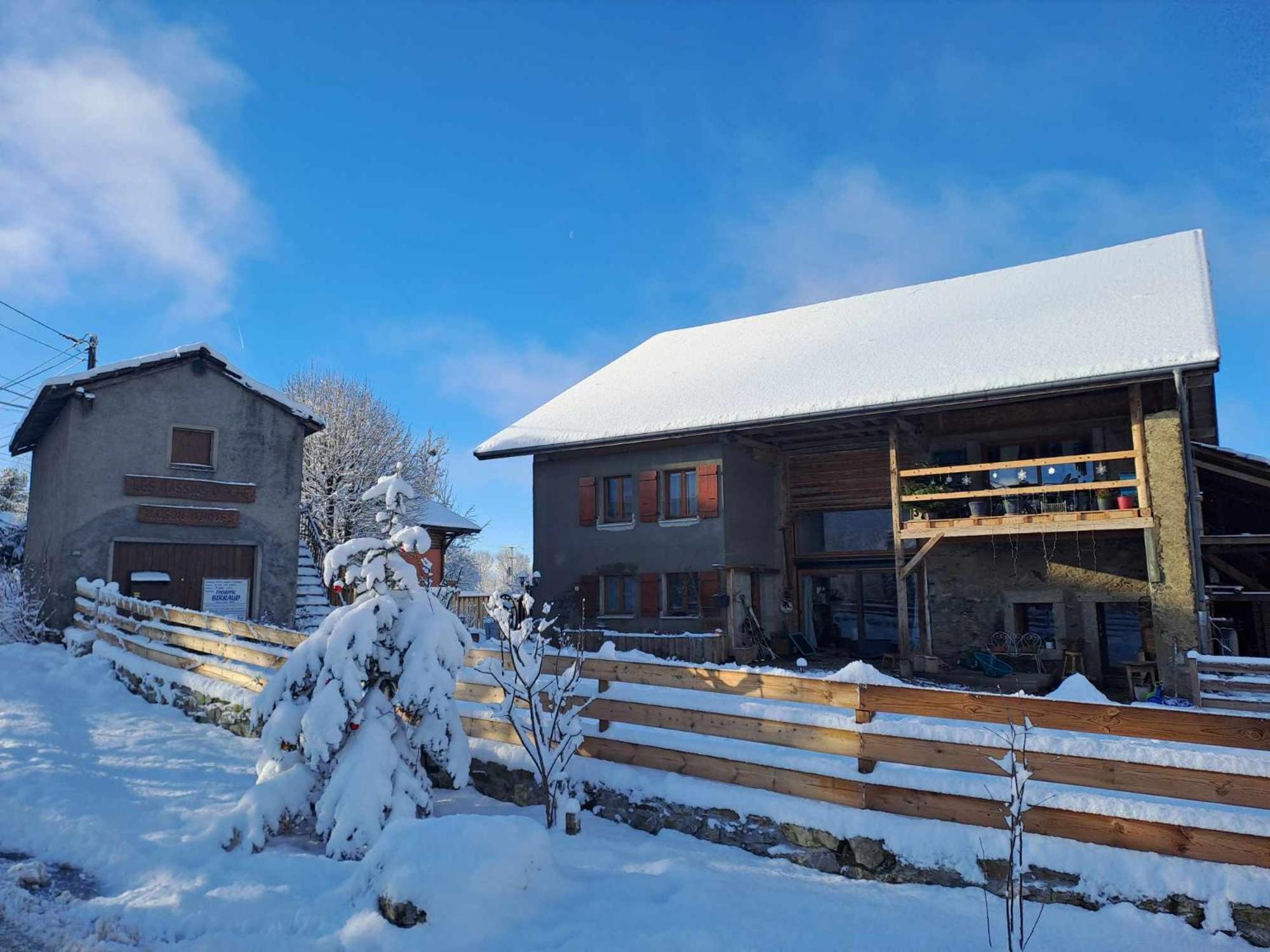 Maison D'Hotes Des Bassins D'Oche Saint-Paul-en-Chablais Exteriör bild