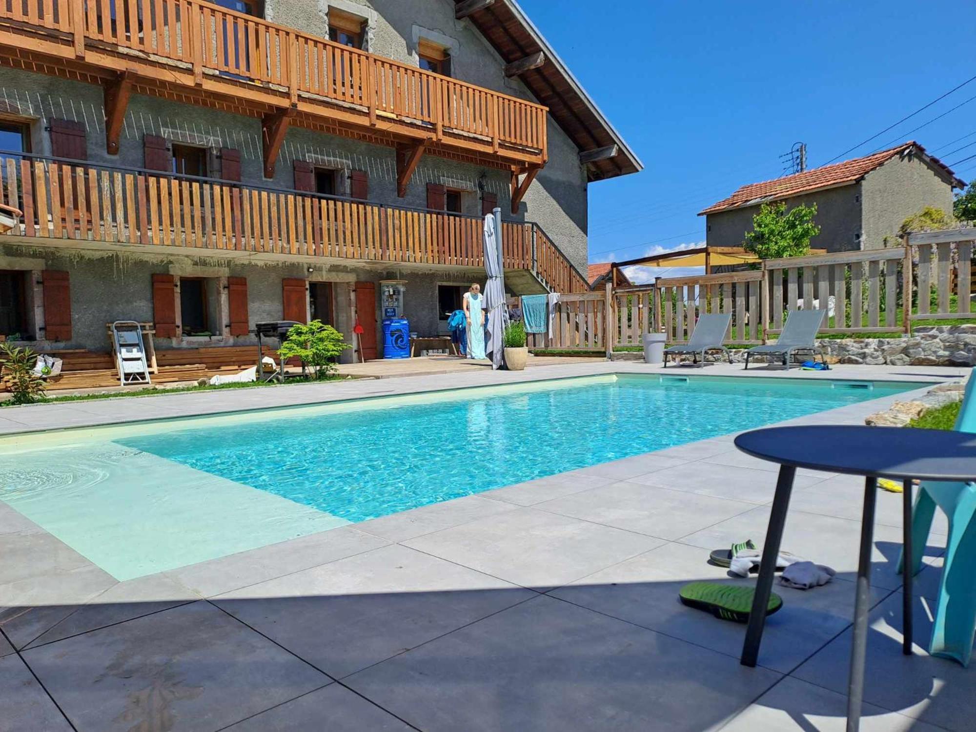 Maison D'Hotes Des Bassins D'Oche Saint-Paul-en-Chablais Exteriör bild